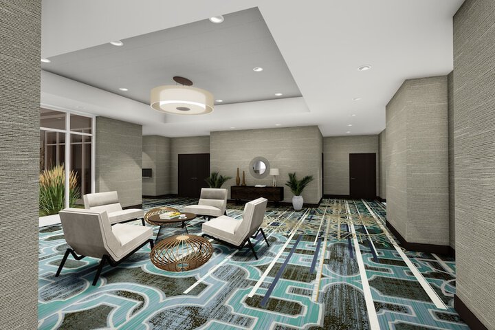 Lobby sitting area