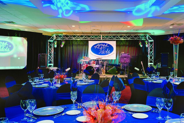 Reception hall