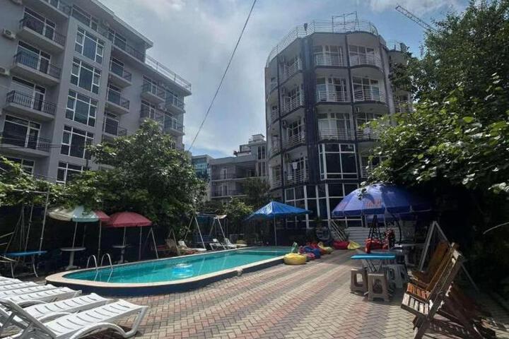 Family hotel Khomaldy