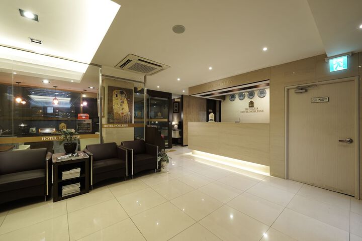 Interior entrance