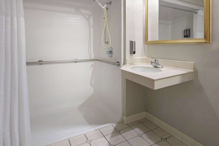 1 King Bed Mobility Accessible Bathtub with Grab Bars (9 of 34)