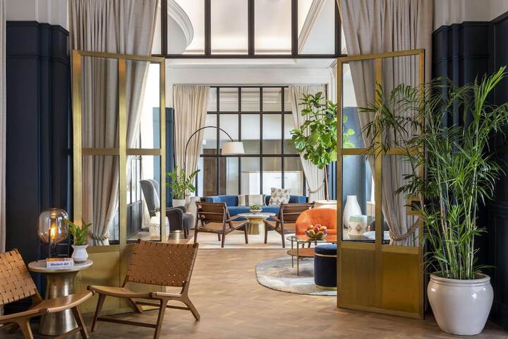 Lobby sitting area