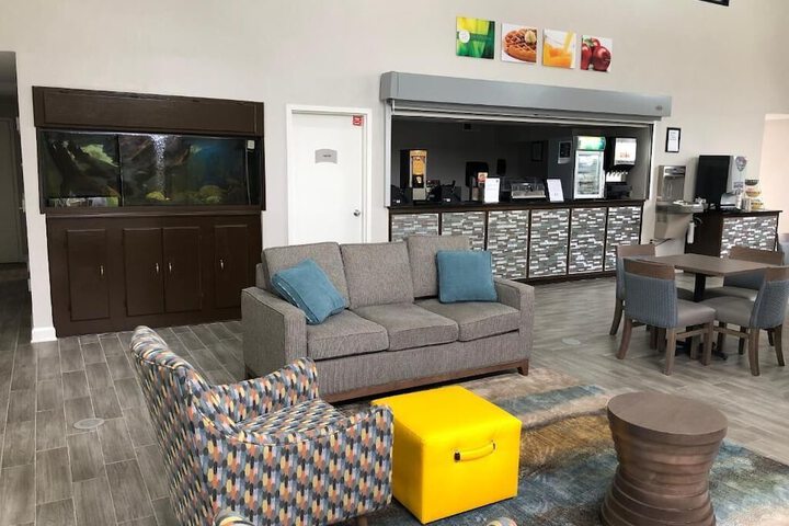 Lobby sitting area