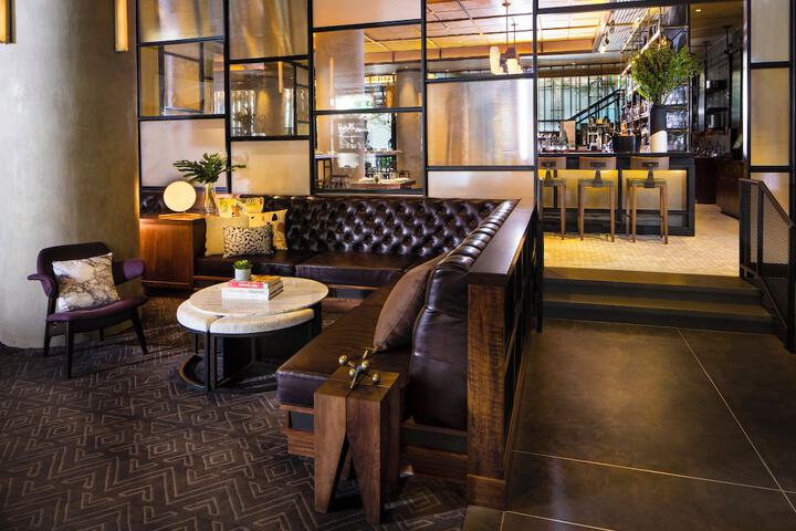 Lobby sitting area