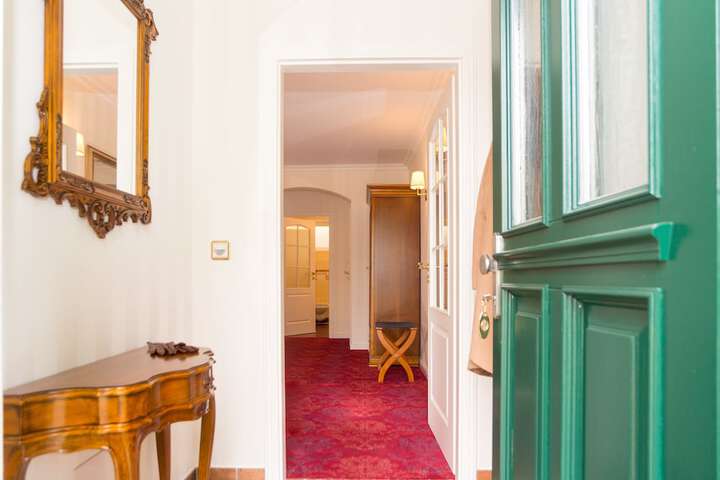 Interior entrance