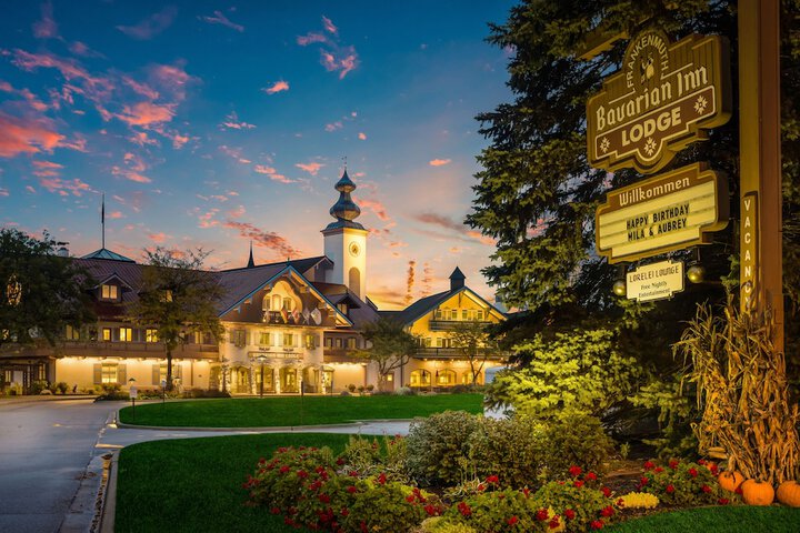Front of property - evening/night