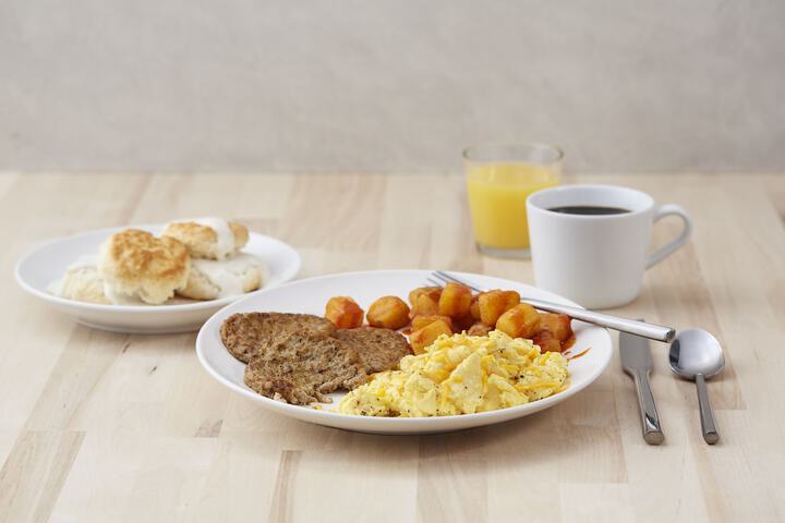 Breakfast buffet