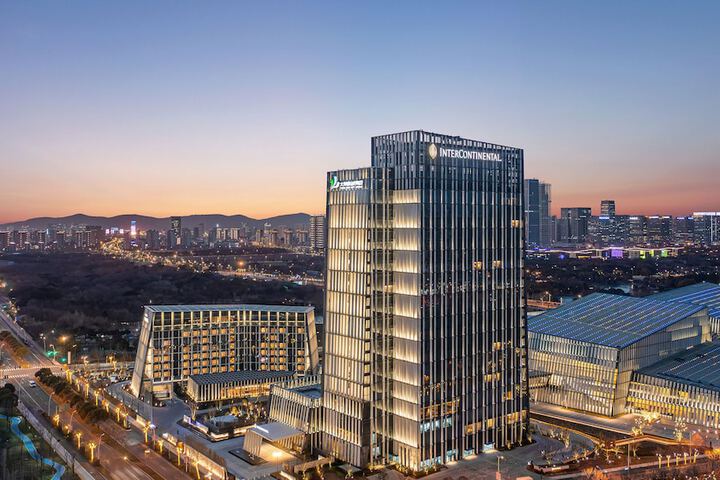 Exterior of InterContinental Wuxi Taihu New City by IHG