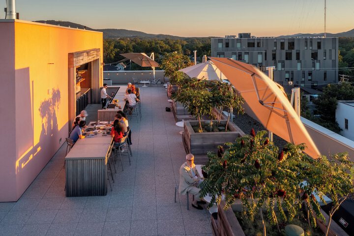 Rooftop terrace