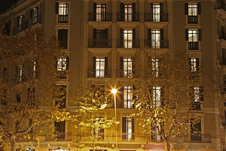 Front of property - evening/night