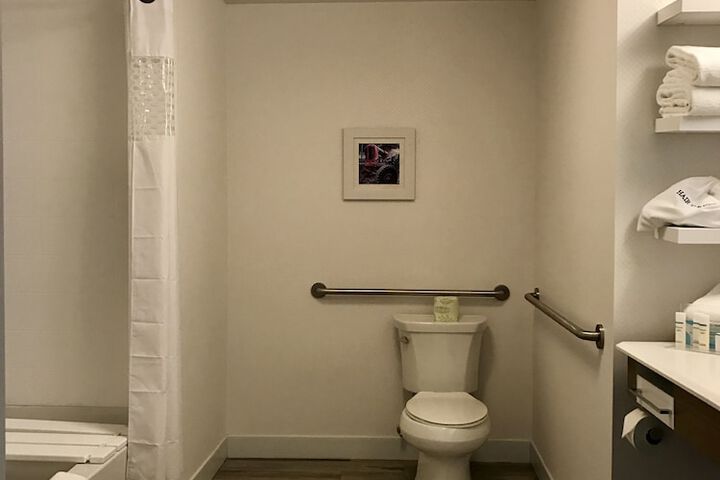 1 King Bed Roll in Shower Hearing Accessible (12 of 13)