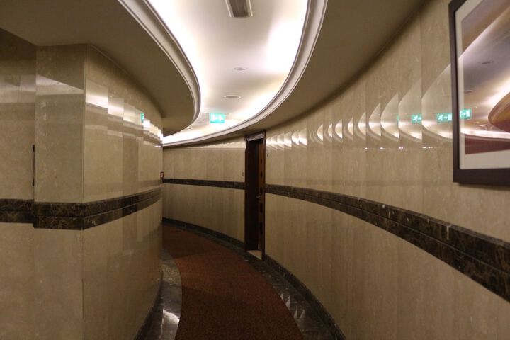 Interior entrance