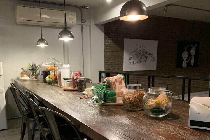 Breakfast buffet