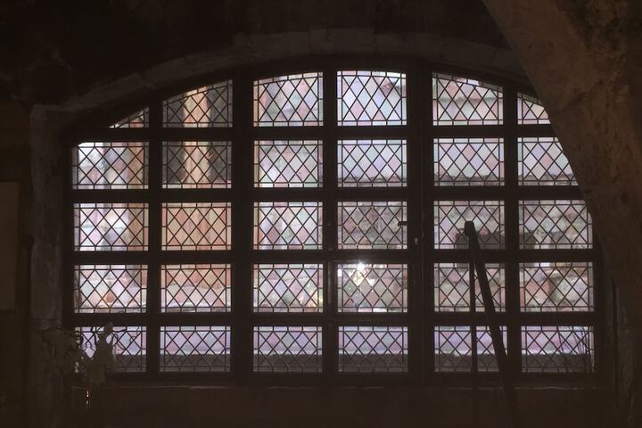 Interior entrance