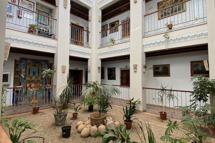 Interior entrance
