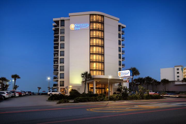 Front of property - evening/night