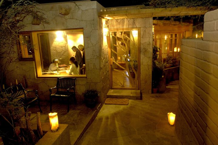 Interior entrance