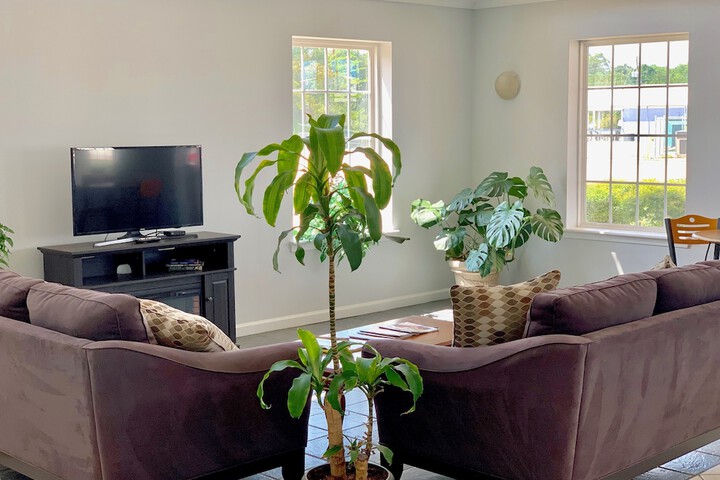 Lobby sitting area