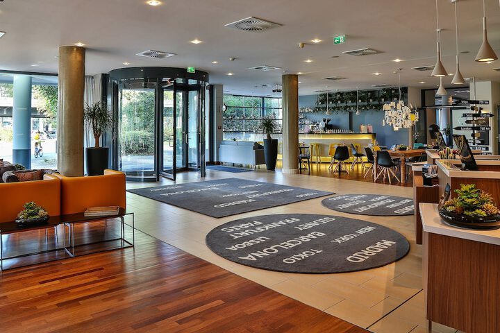 Interior entrance