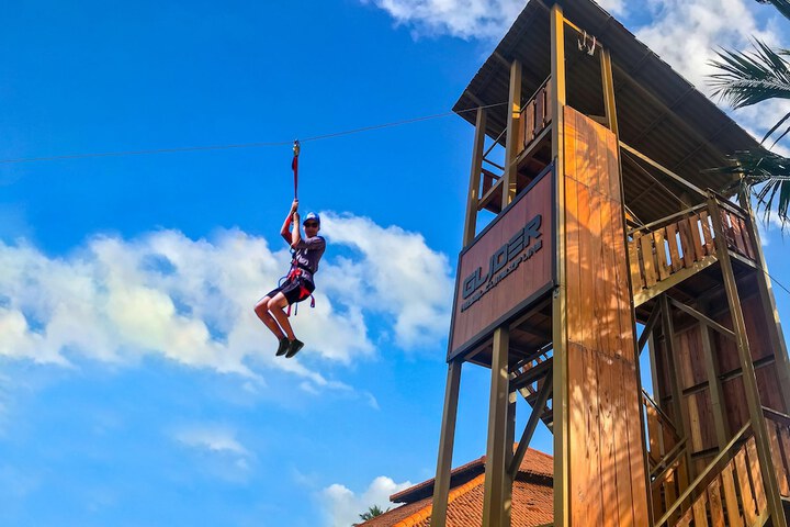Ziplining