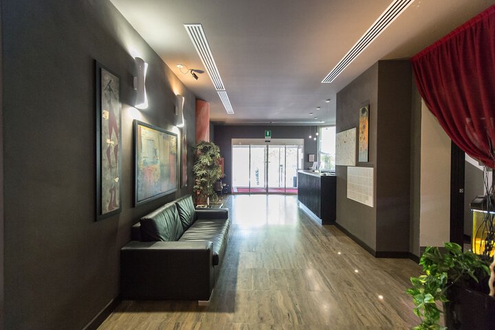 Interior entrance