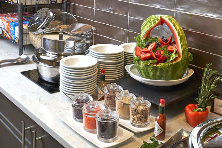 Breakfast buffet