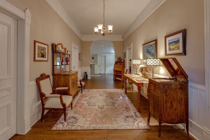 Interior entrance