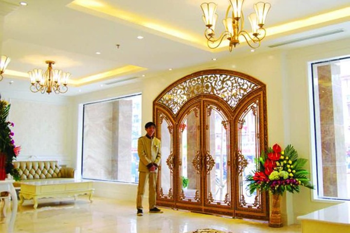 Interior entrance