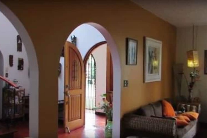 Interior entrance