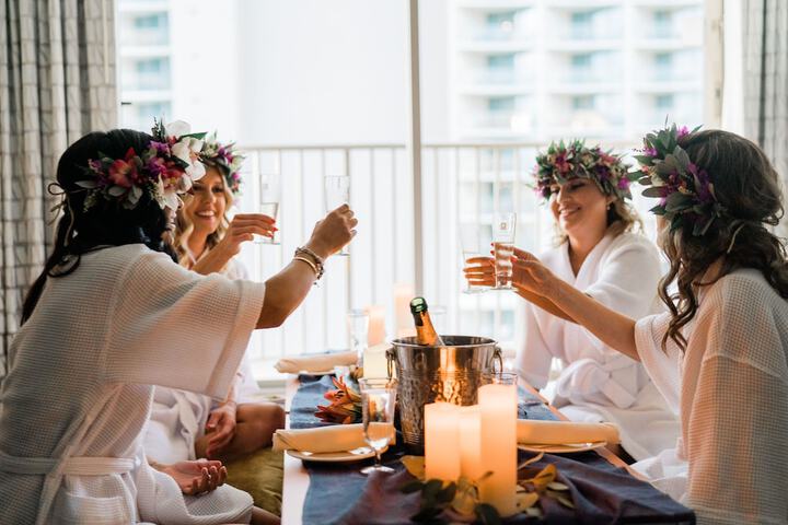 Indoor wedding