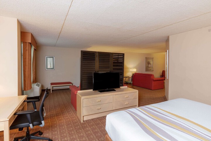 1 King Bed Accessible Room Bathtub with Grab Bars (21 of 25)