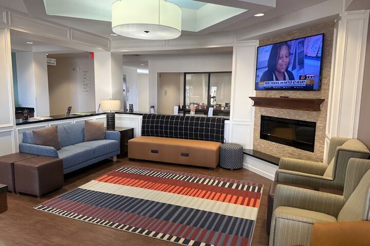 Lobby sitting area