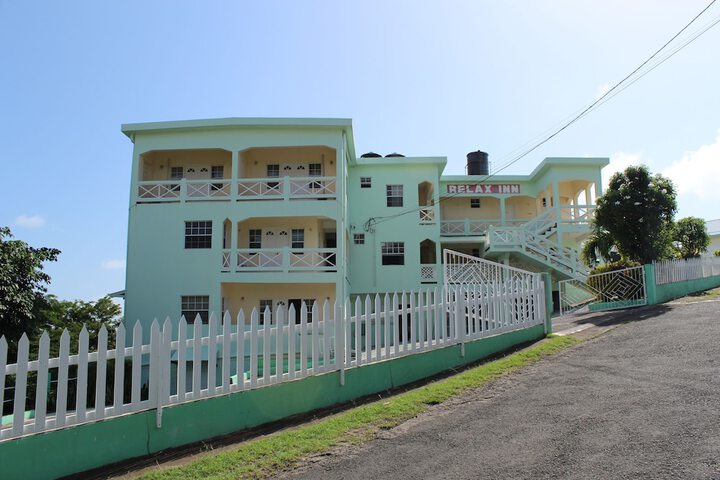 Exterior of Relax Inn Grenada West Indies