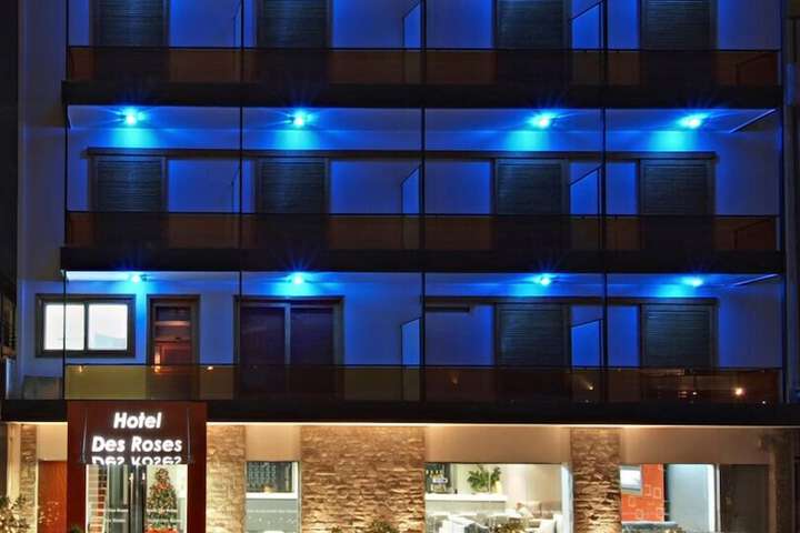 Front of property - evening/night
