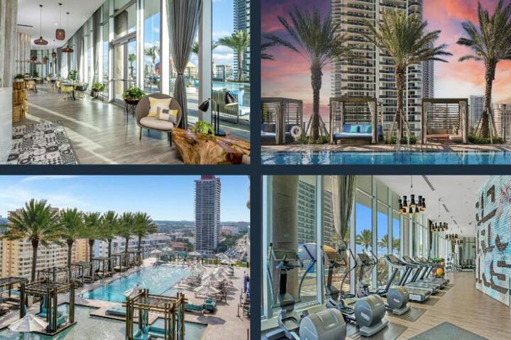 Insane Ocean View Balcony - Beachfront Condo Pool in Hallandale, FL
