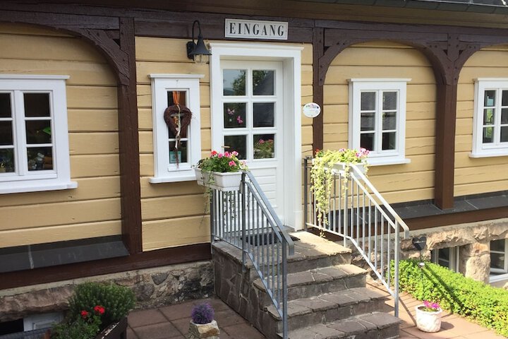 Interior entrance