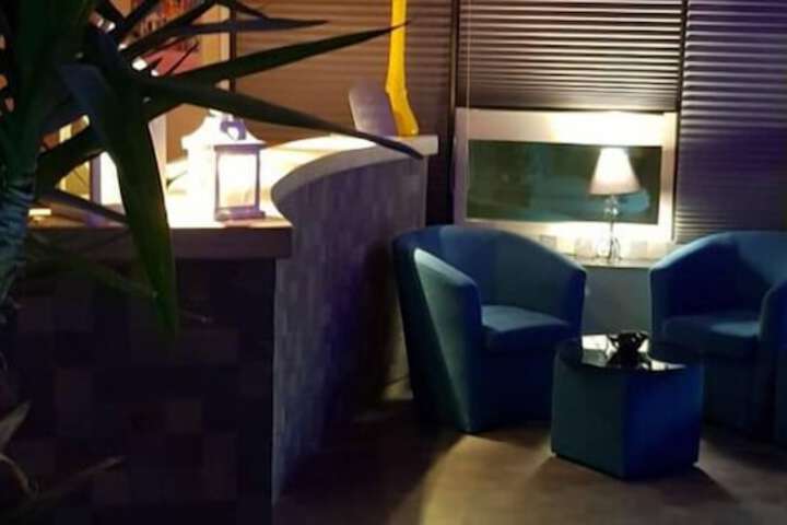 Lobby sitting area