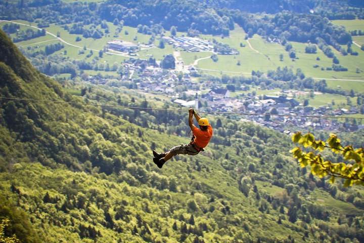 Ziplining