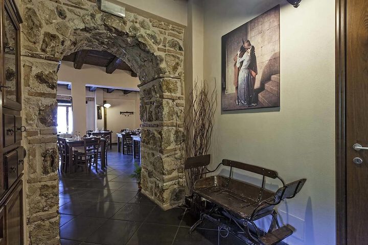 Interior entrance