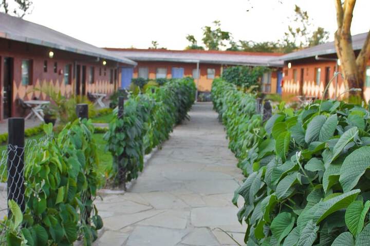 Interior entrance