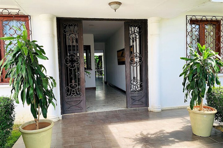 Interior entrance