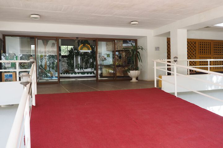 Interior entrance