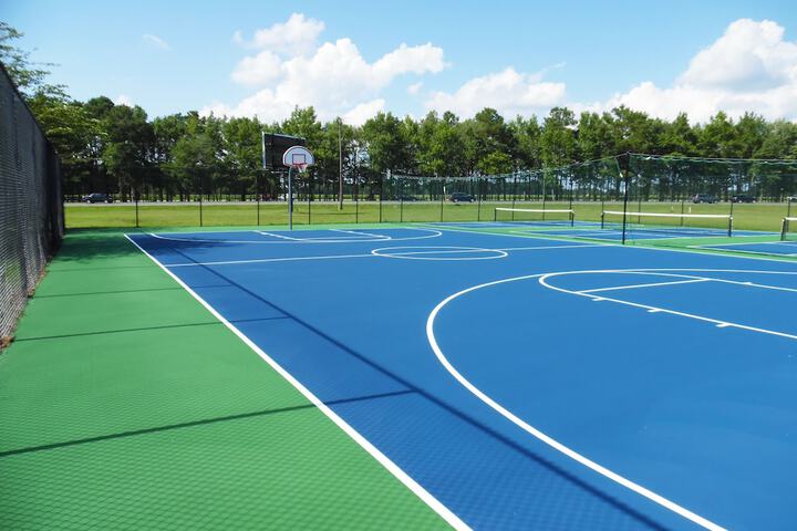 Tennis and Basketball Courts 12 of 18