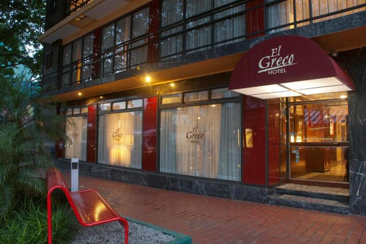 Exterior of Hotel El Greco