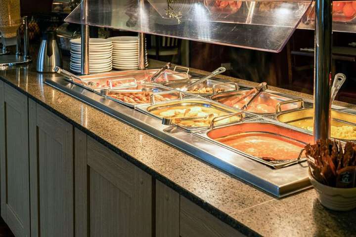 Breakfast buffet