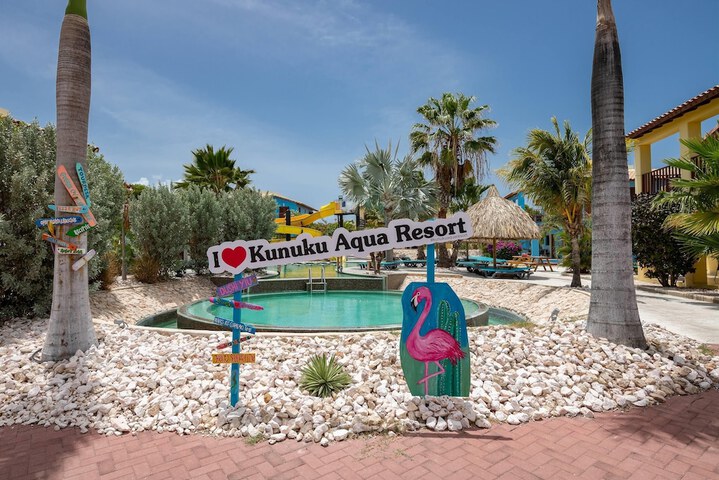 Exterior of Kunuku Resort All Inclusive Curacao Trademark by Wyndham