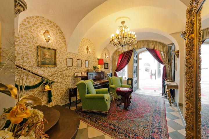 Interior entrance