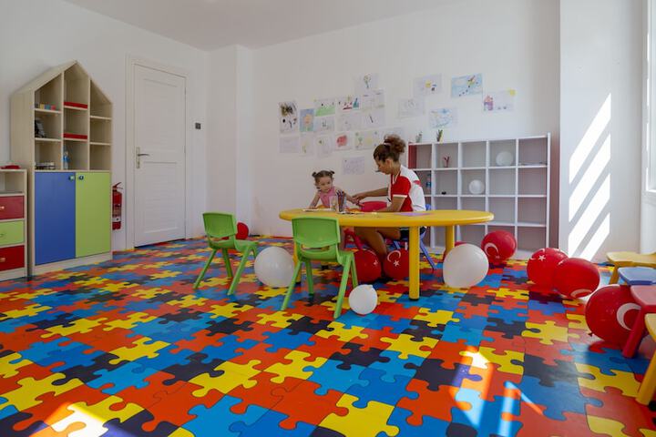 Children's play area - indoor