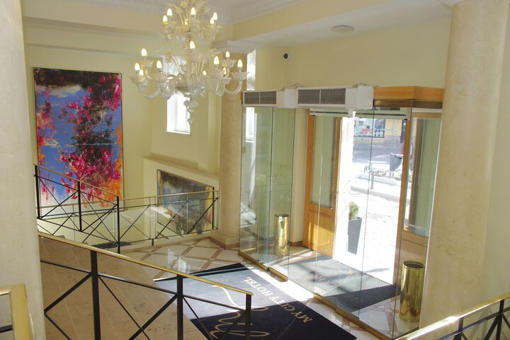Interior entrance