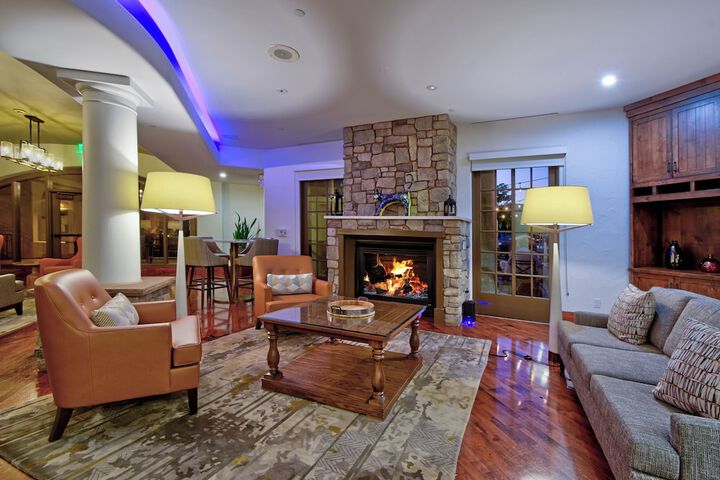 Lobby sitting area